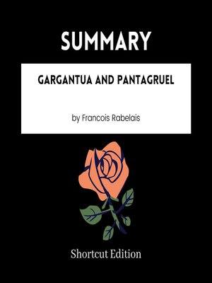 cover image of SUMMARY--Gargantua and Pantagruel by Francois Rabelais